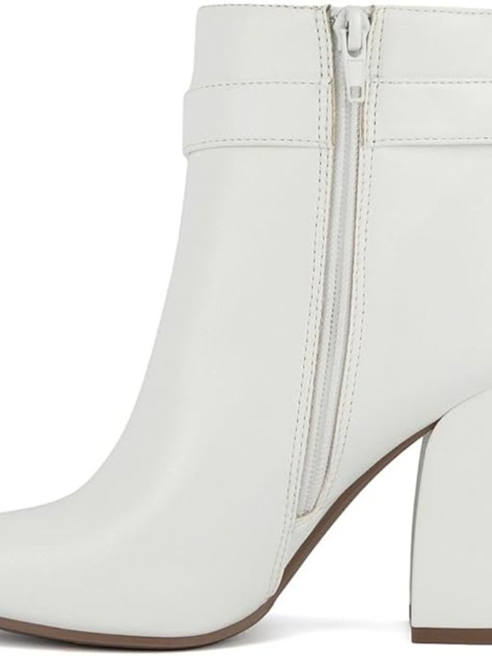 Sugar Evvie Bloom Ankle Booties White US Size 9 - Picture 10 of 12